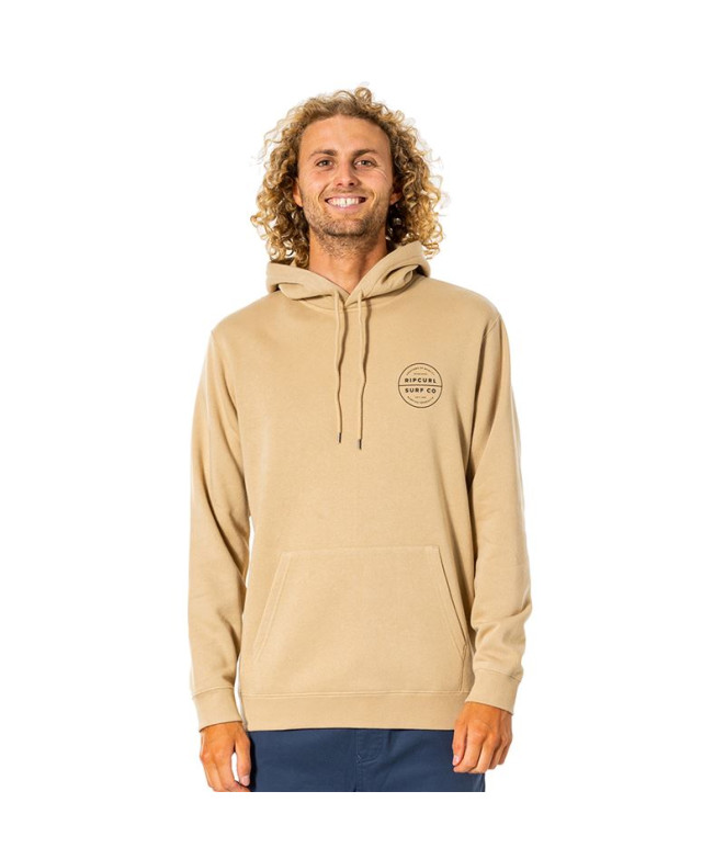 Sudadera con capucha Rip Curl Re Entry M Beige