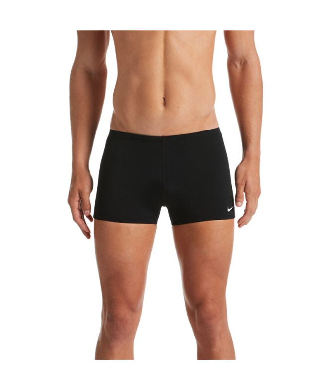 Bañador de Natación Nike Square Leg Hombre Negro