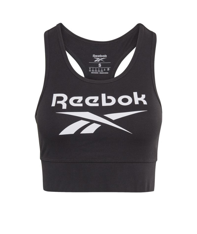 Sujetador de training Reebok Identity W Black