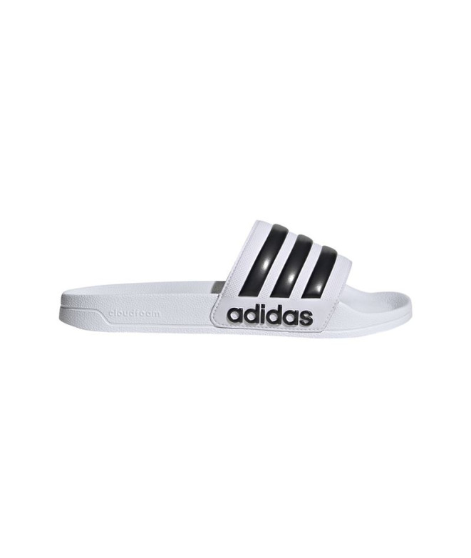 Chanclas de natación adidas Adilette Shower White