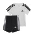 Conjunto adidas 3 Bandas Kids White