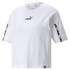 Camiseta Puma Power Tape Cropped W White