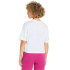 Camiseta Puma Power Tape Cropped W White