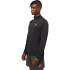 Camiseta ASICS Core 1/2 Cremallera M Black