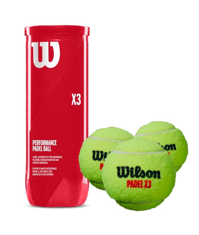 Pelotas Wilson Padel X3