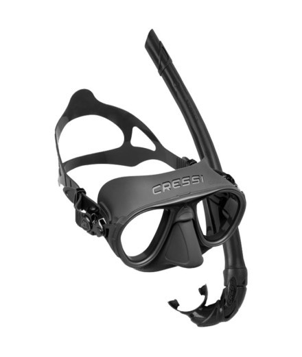 Máscara de pesca submarina Cressi Sub Kit Calibro +...