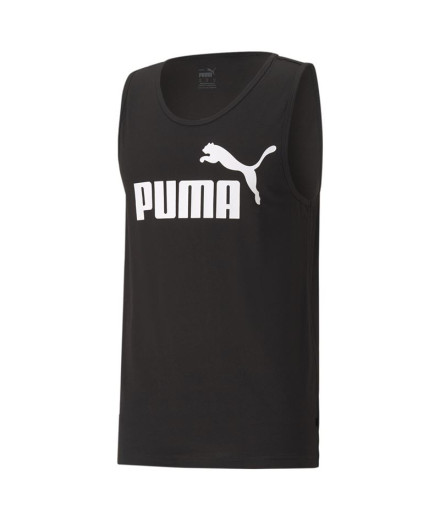 Camiseta sin mangas de running Puma Essentials Tank M Black