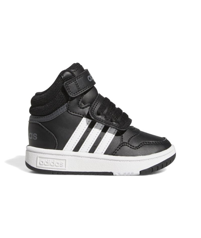 Zapatillas adidas Hoops Mid 3.0 Bebé Negro