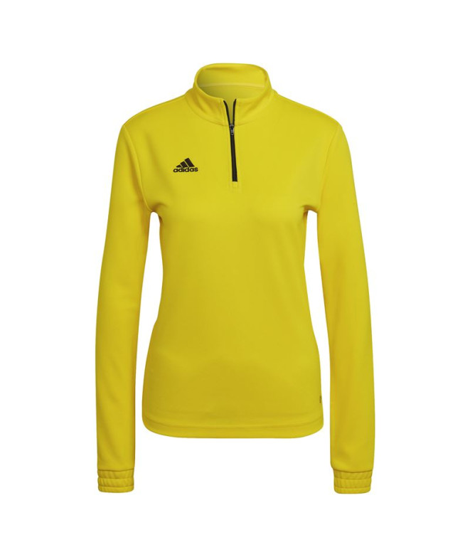 Sudadera de fútbol adidas Entrada 22MujerAmarillo