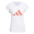 Camiseta de fitness adidas Training 3B W White
