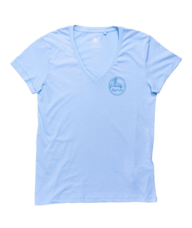 Camiseta Rip Curl Re-Entry Cuello VMujer