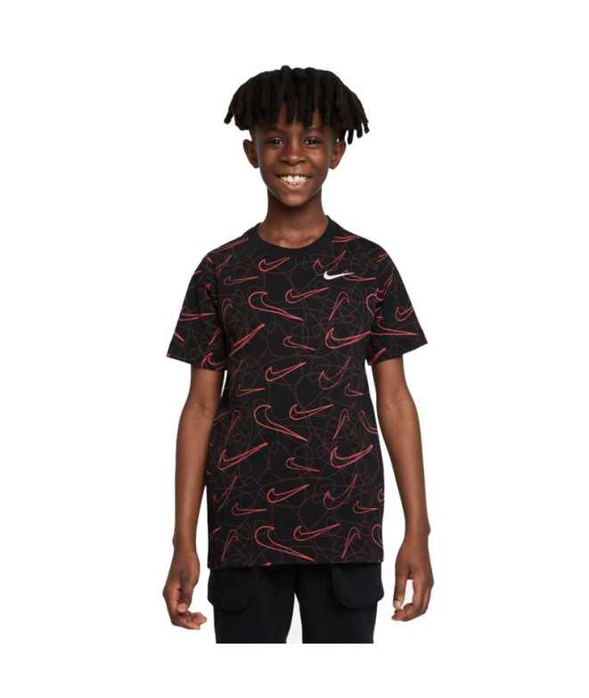 Camiseta Nike Sportswear Niños Black