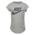 Camiseta Nike Futura SS Niña Grey