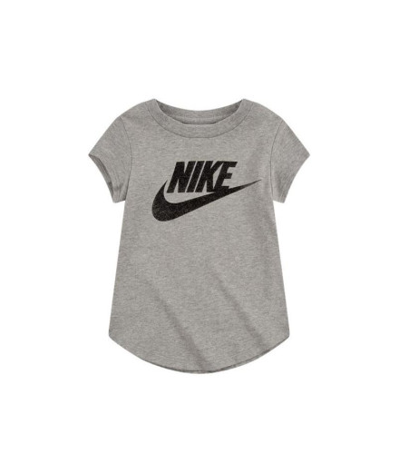 Camiseta Nike Futura SS Niña Gris