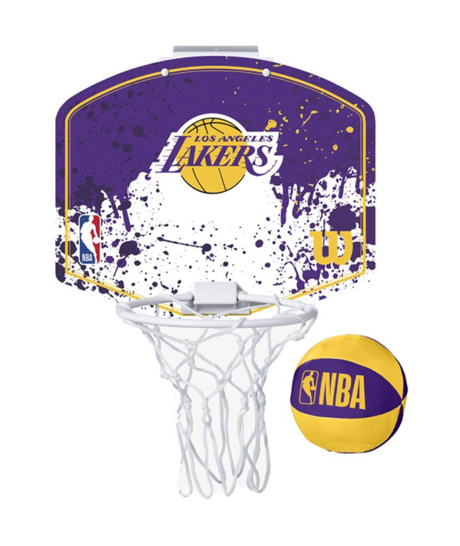Mini canasta de baloncesto Wilson NBA Team Los...