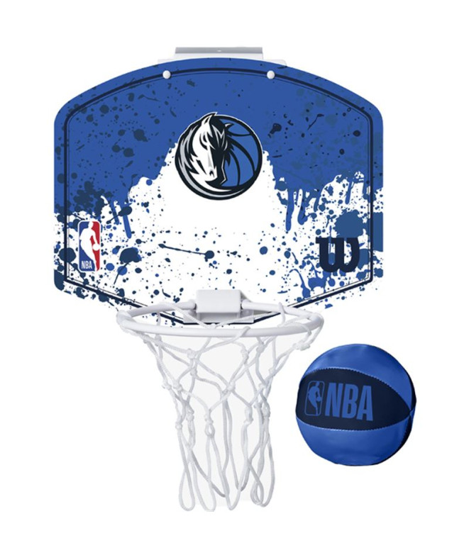 Mini canasta de baloncesto Wilson NBA Dallas...