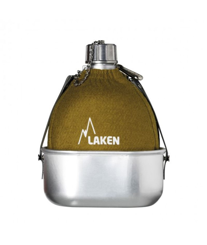 Cantimplora de Aluminio Laken 1L con Funda y...