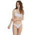 Top bikini Ysabel Bralette Dots Copa B Blanco
