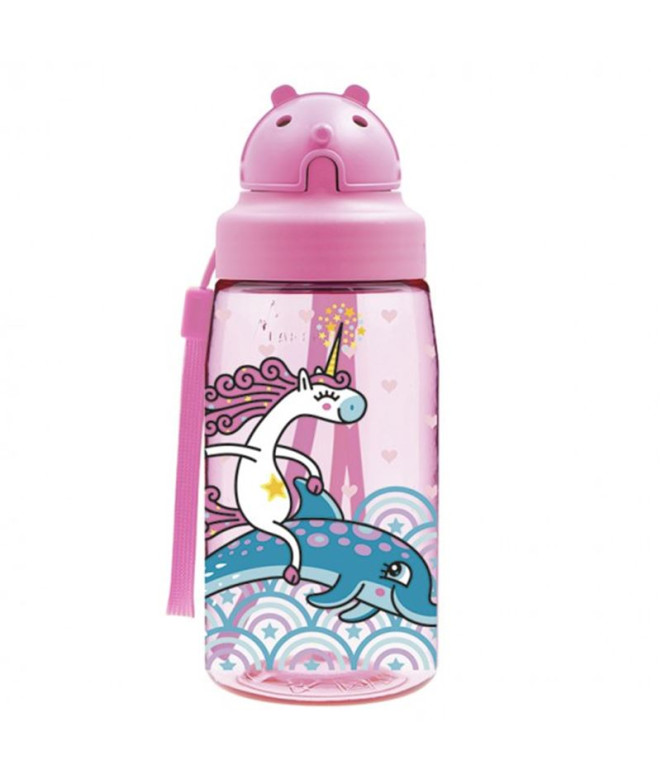 Botella Tritan Laken 0,45L Tapón OBY Jumping