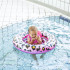 Flotador de bebé Swim Essentials Rose Gold Leopard 0-1 año