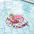 Flotador de bebé Swim Essentials Rose Gold Leopard 0-1 año