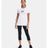 Camiseta manga corta Under Armour Tech Solid Logo Mujer Wh
