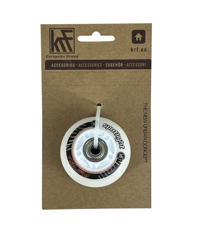 Ruedas de luces KRF Spotlight LED 64 mm 85A Rosa