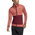 Chaqueta de senderismo adidas Terrex Tech Fleece Lite Hombre Red