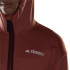 Chaqueta de senderismo adidas Terrex Tech Fleece Lite Hombre Red