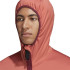 Chaqueta de senderismo adidas Terrex Tech Fleece Lite Hombre Red