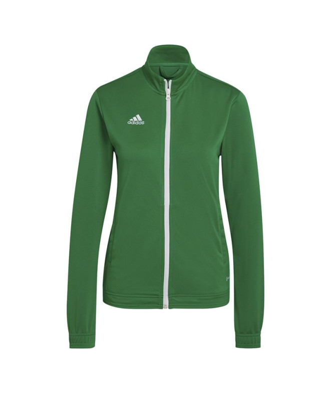 Chaqueta de fútbol adidas Entrada 22 Mujer Verde