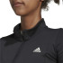 Camiseta Manga Larga adidas Hyperglam 1/4-Zip Mujer BK