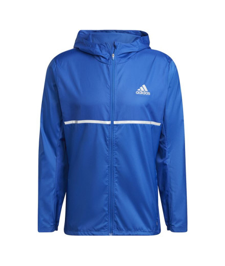 Chaqueta de running adidas Own the Run Hombre Blue