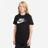Camiseta Nike Sportswear Infantil Black