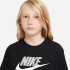 Camiseta Nike Sportswear Infantil Black