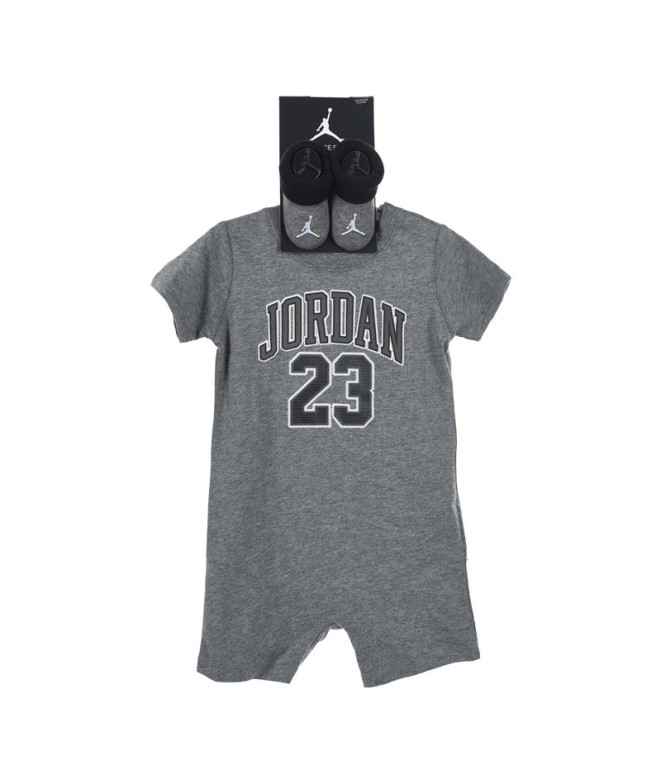 Conjunto Nike Kids 23 Romper & Bootie Bebé GR