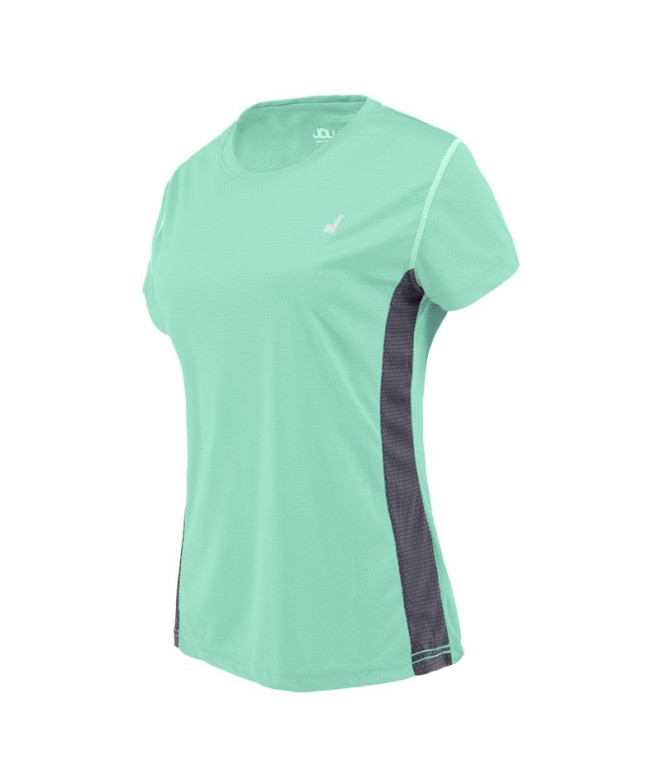 Camiseta de running Joluvi Ultra W Menta