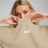 Camiseta Puma Power Colorblock Mujer Beige