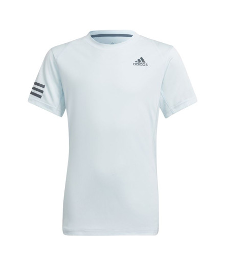 Camiseta de tenis adidas Club Tennis 3 bandas Niño White
