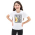 Camiseta Vans Sunlit Crew Niña White