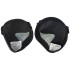 Calleras fitness en neoprene ULTRAGRIP con refuerzos goma. XL Negro