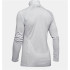 Camiseta Under Armour Tech 1/2 Zip Twist Mujer Gris