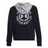 Sudadera Under Armour Rival Fleece CB Hoodie Negro