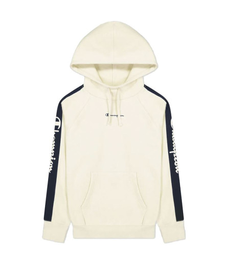 Sudadera Champion Oversize Hooded Mujer White