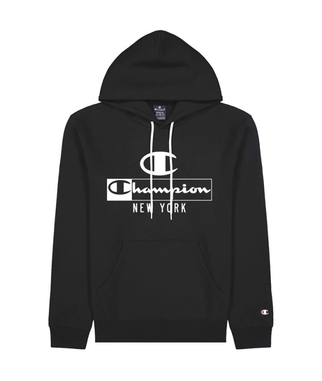 Sudadera Champion Hooded Sweatshirt Hombre Black