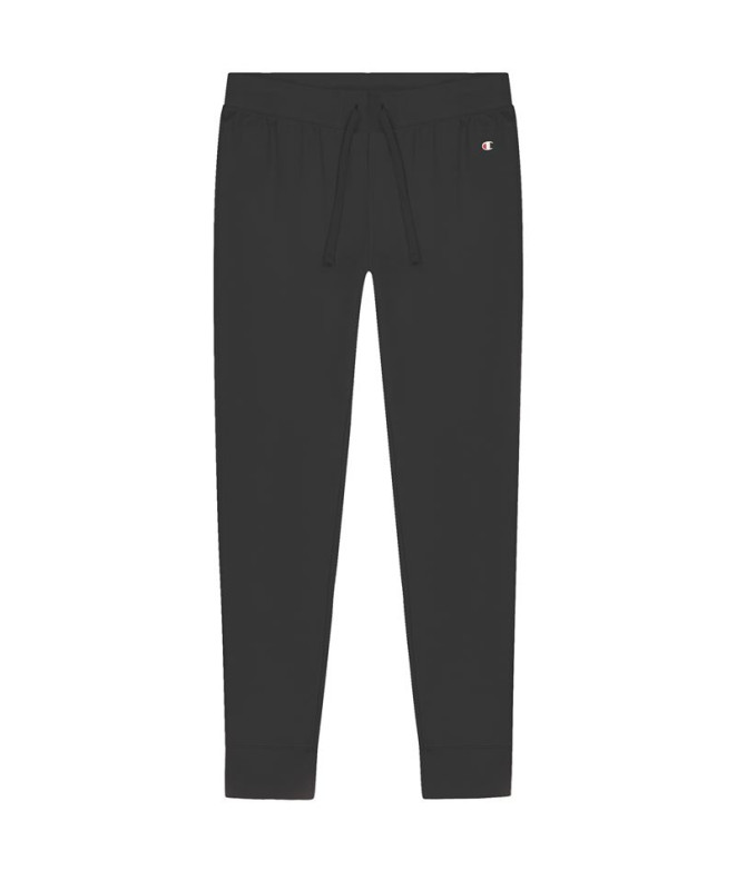 Pantalones Champion Joggers Rib Cuff Mujer Black
