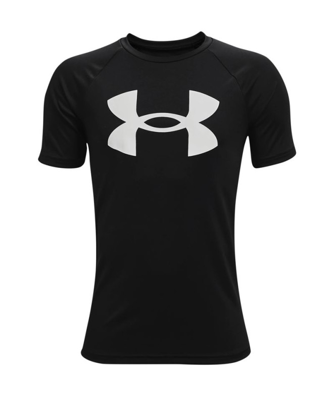 Camiseta Under Armour Tech Big Logo Niño Black
