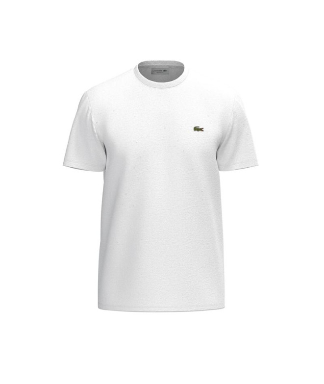 Camiseta Lacoste Algodón Hombre White