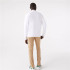 Sudadera Lacoste Algodón Ecológico Hombre Blanco