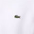 Sudadera Lacoste Algodón Ecológico Hombre Blanco